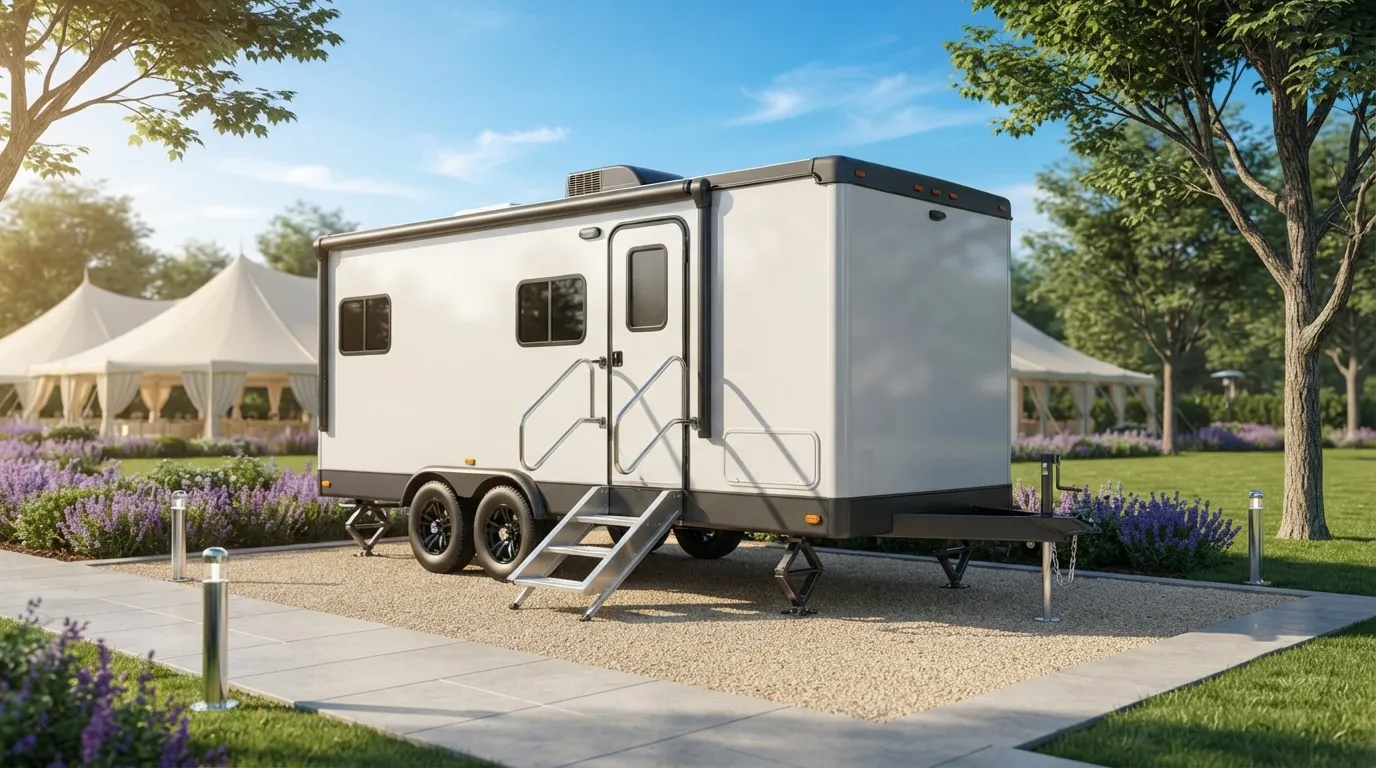 Restroom Trailer Rental in Turlock